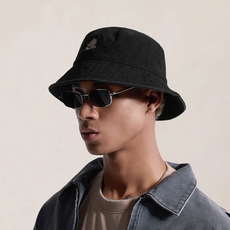 Панама Evisu Cotton Bucket Hats Мужской - изображение 3