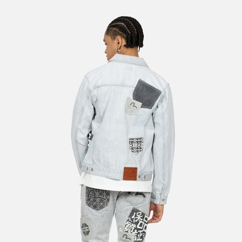 Джинсовая куртка EVISU Denim Jacket - изображение 4