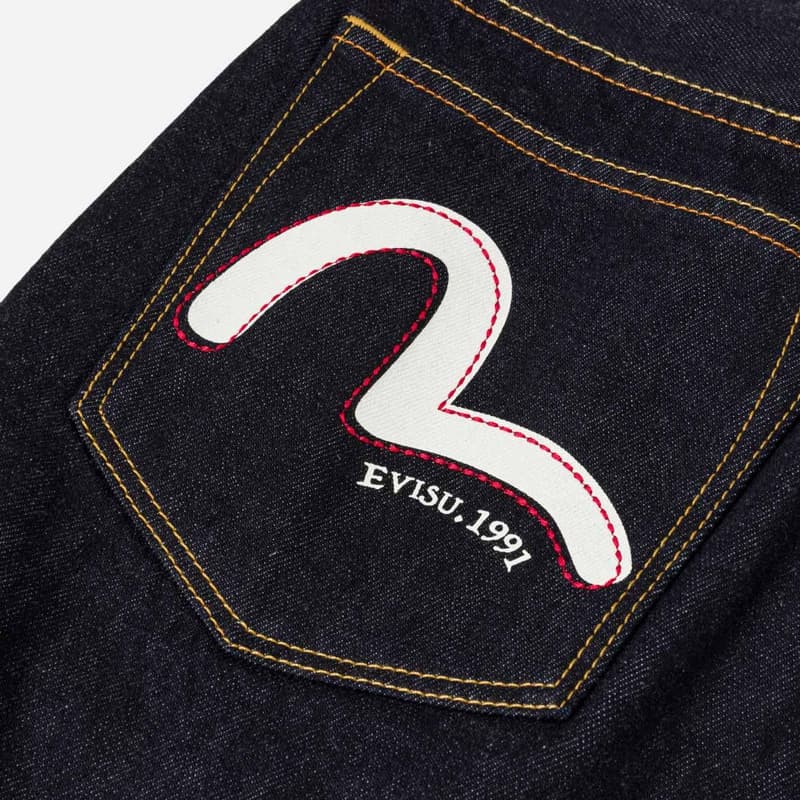 Штаны EVISU Мужские Джинсы - изображение 5