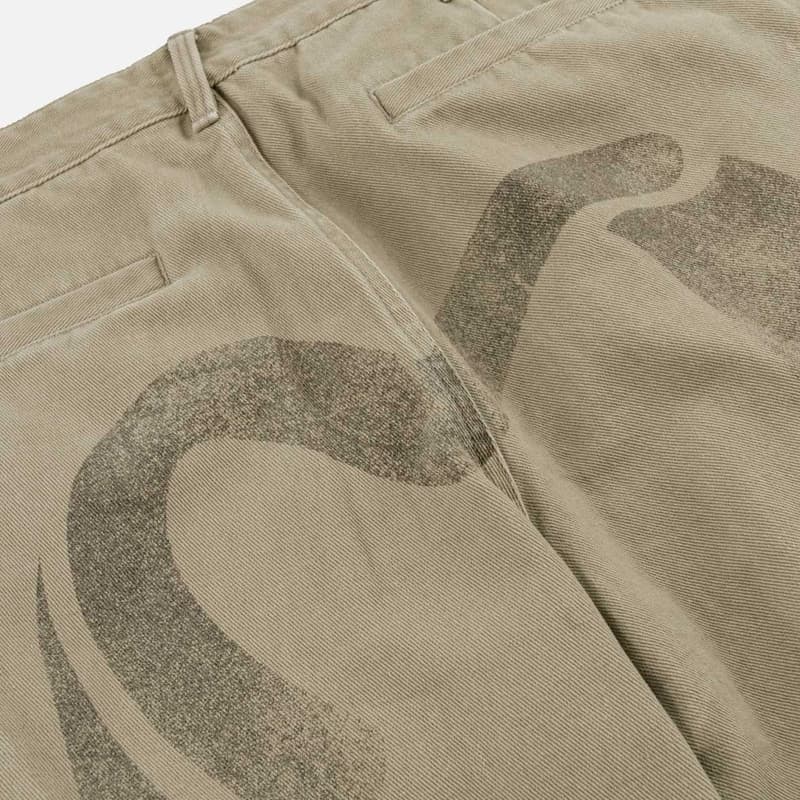 Штаны Evisu Абрикос Мужской Брюки карго - изображение 5