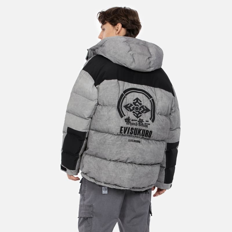 Зимняя куртка EVISU AW23 Logo - изображение 3