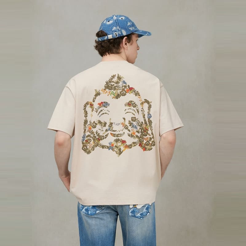 Футболка EVISU 2025 Летняя футболка мужская - изображение 3
