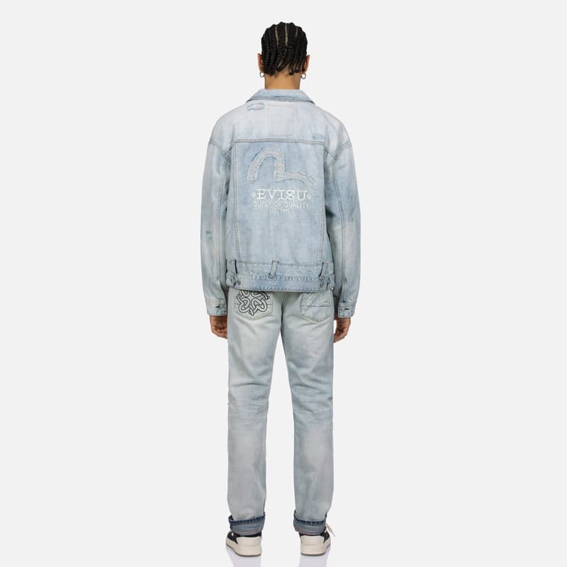 Джинсовая куртка EVISU SS24 - изображение 5