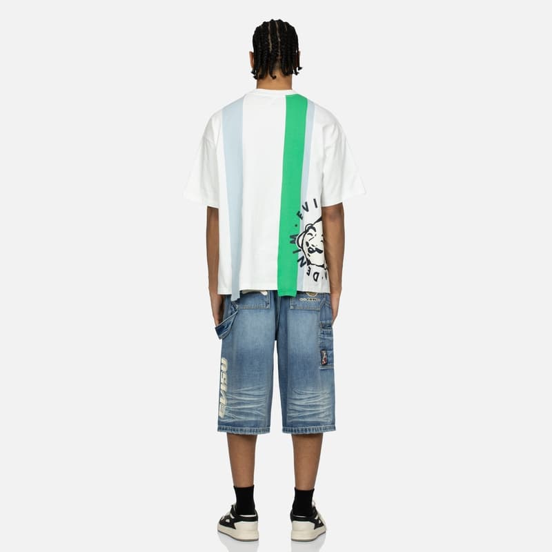Джинсовые шорты EVISU SS24 - изображение 5