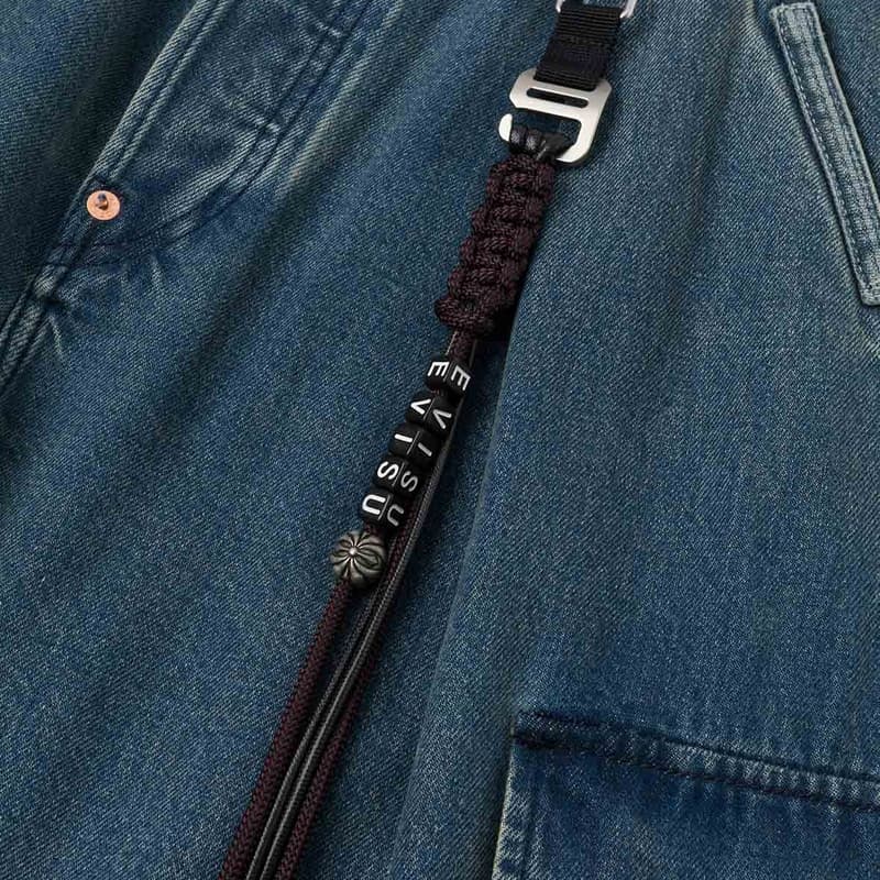 Штаны EVISU Джинсовый Синий Мужские Джинсы - изображение 7