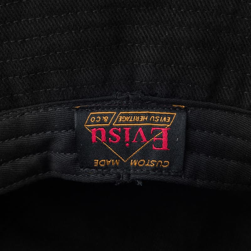 Панама Evisu Cotton Bucket Hats Мужской - изображение 8
