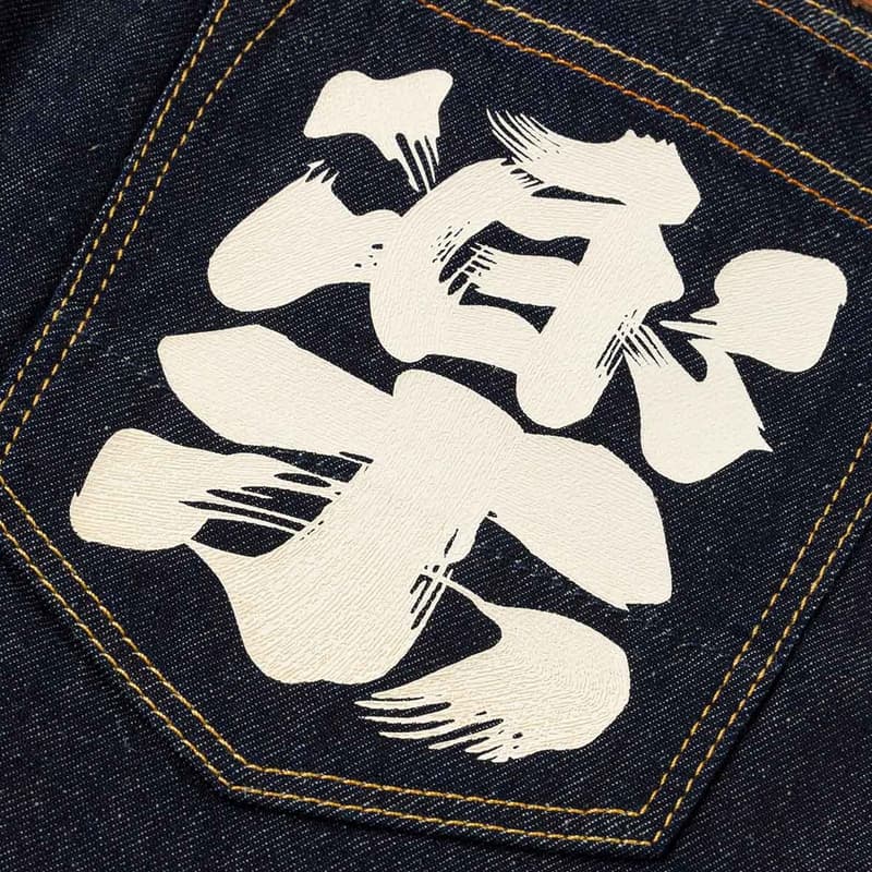 Джинсовые шорты EVISU Джинсовые синие мужские джинсовые шорты - изображение 5