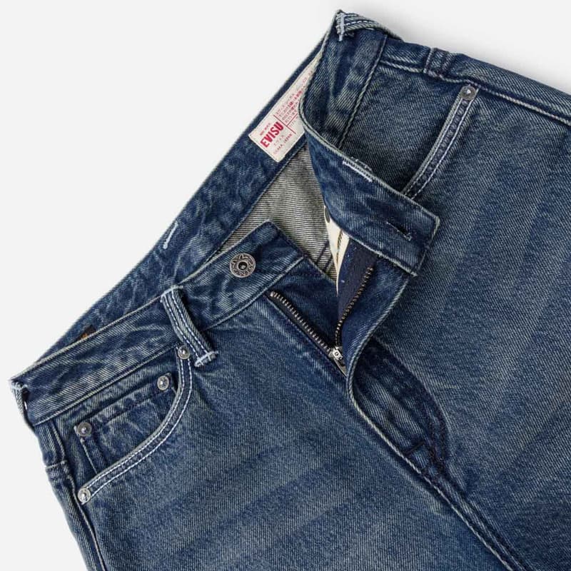 Джинсы Evisu Джинсовый Синий Женские Джинсы - изображение 7