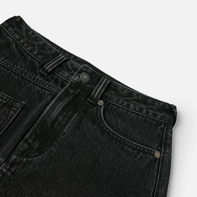 EVISU Джинсы Черные Женские Длинные Юбки - изображение 5