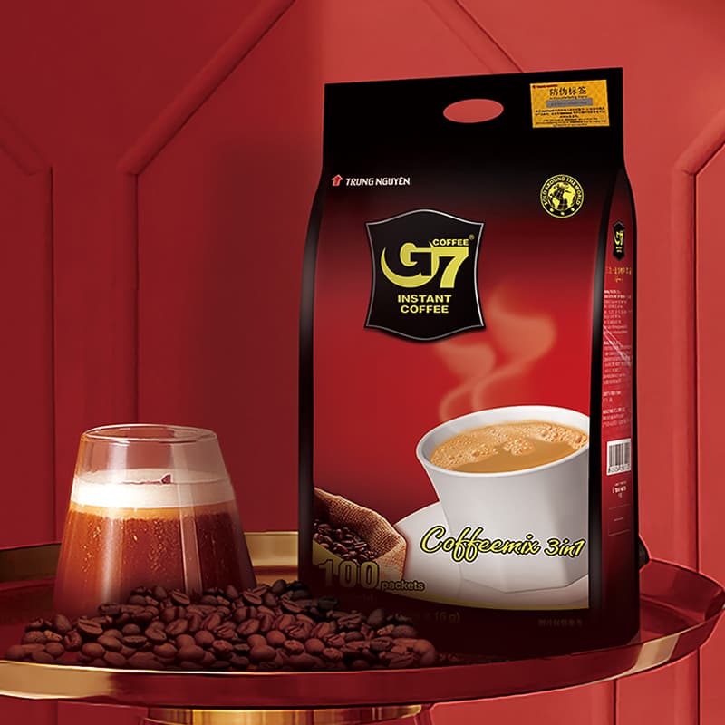 G7 COFFEE INSTANT COFFEE 1600g*1+30g*135 - изображение 2