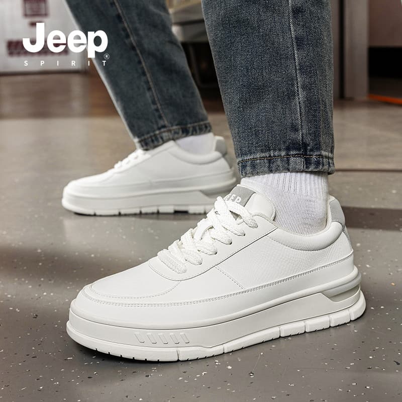 Кроссовки JEEP SPIRIT Амортизация Увеличение Высоты Устойчивость к Износу Легкий Противоскользящий - изображение 8