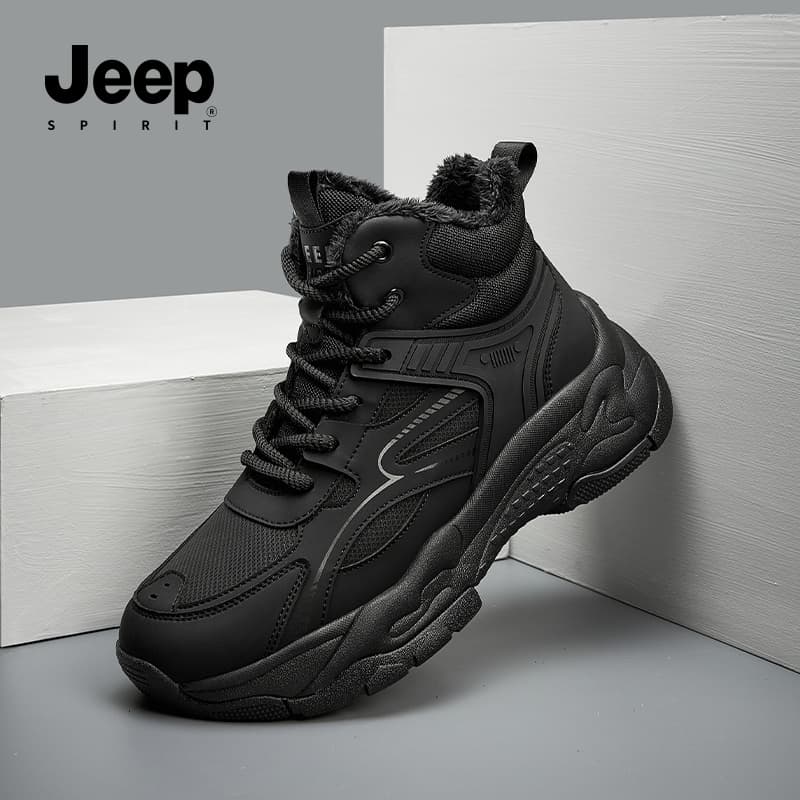 Ботинки зимние JEEP SPIRIT Black Myth Термический Износостойкий Увеличивающий Высоту Термический Износостойкий Увеличивающий Высоту - изображение 9