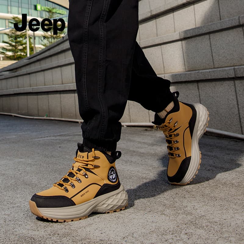 Кроссовки JEEP SPIRIT Амортизация устойчивость к истиранию легкий термический увеличивающий высоту - изображение 7
