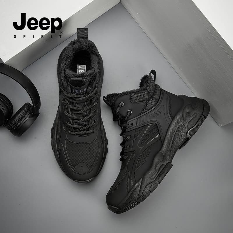 Ботинки зимние JEEP SPIRIT Black Myth Термический Износостойкий Увеличивающий Высоту Термический Износостойкий Увеличивающий Высоту - изображение 8