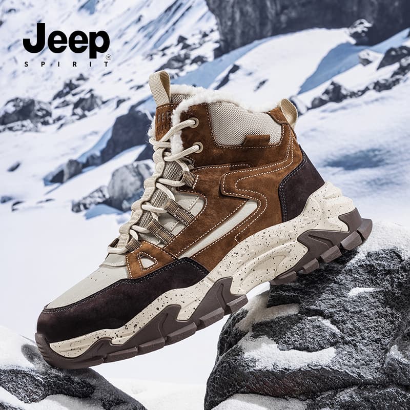 Кроссовки JEEP SPIRIT Outdoor Commute Покрытие увеличивающее высоту устойчивое к истиранию водонепроницаемое термическое - изображение 7