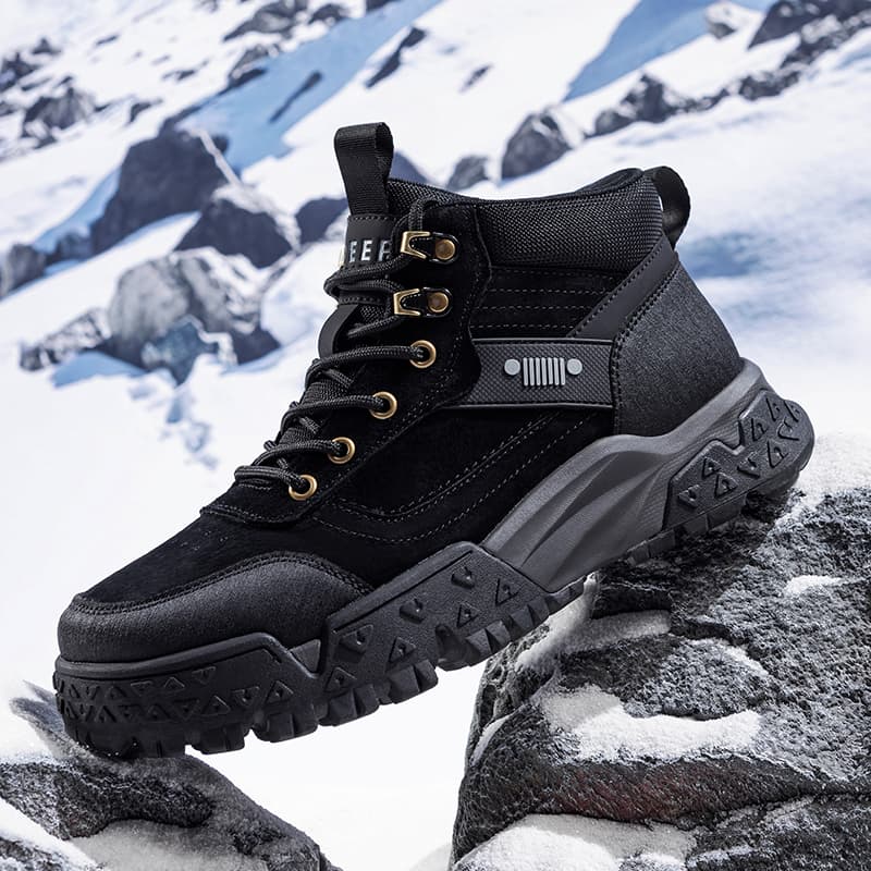Ботинки зимние JEEP SPIRIT Snow Boots Graphite Black - изображение 8