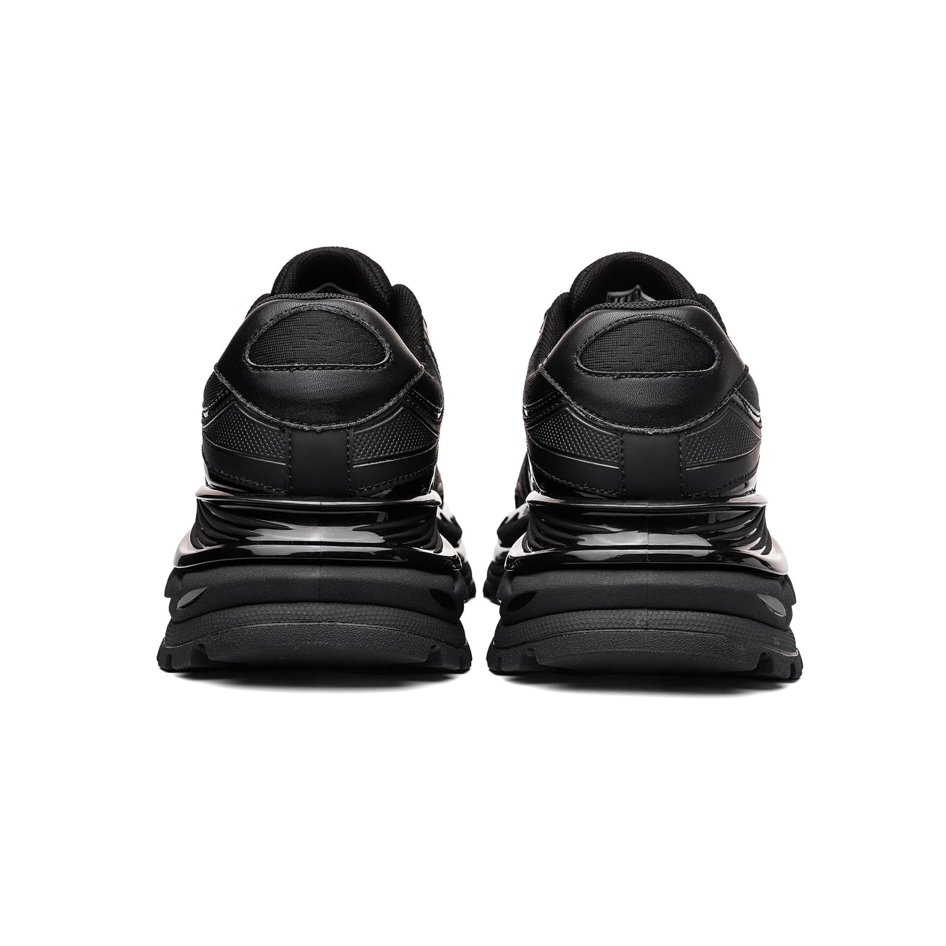 Кроссовки JEEP SPIRIT Darth Vader Chunky Sneakers Low Top Premium Graphite Black [Летний Дышащая Сетка] Мужской - изображение 5