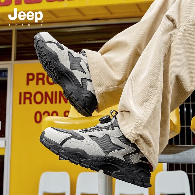Кроссовки JEEP SPIRIT Амортизация Высота Увеличение Поддержка Устойчивость к износу Легкость Противоскользящий - изображение 7