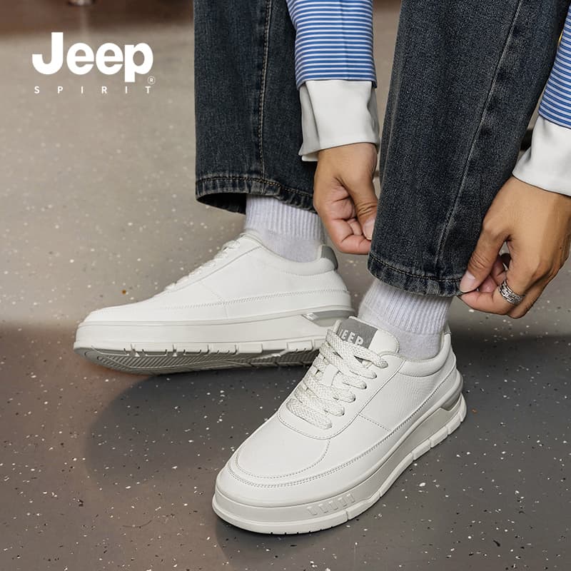 Кроссовки JEEP SPIRIT Амортизация Увеличение Высоты Устойчивость к Износу Легкий Противоскользящий - изображение 7