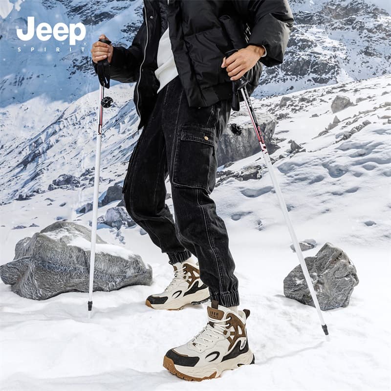 Ботинки зимние JEEP SPIRIT Коллекция Год Змеи Зимний Удобный - изображение 8