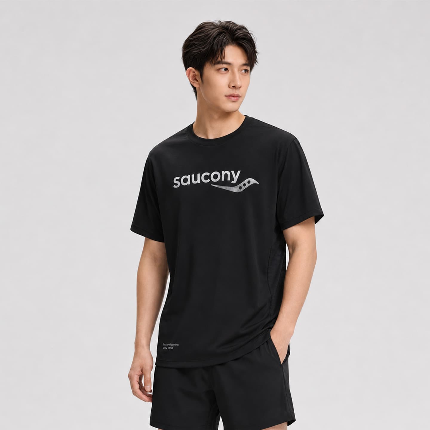 Saucony Мужские Беговые Т-рубашки - изображение 3