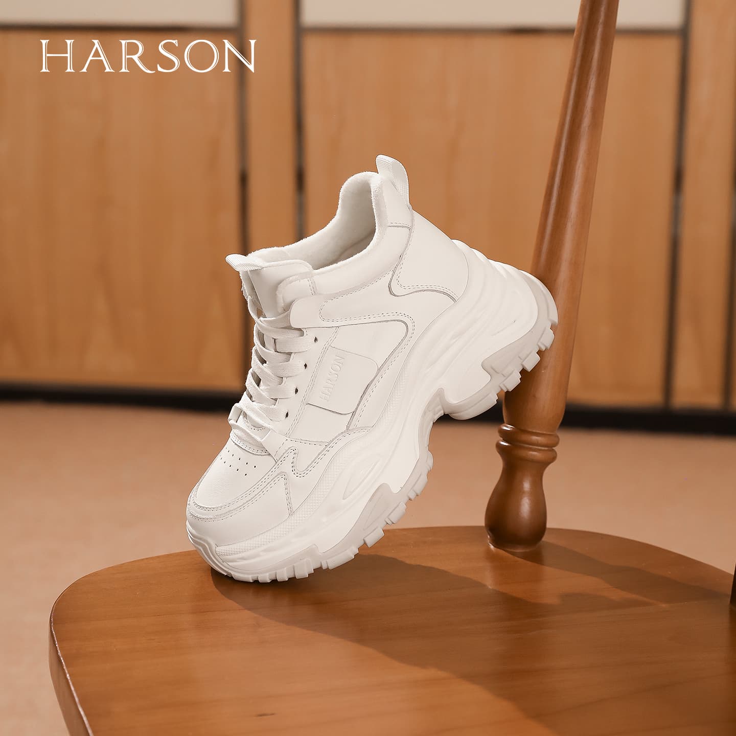 Кроссовки HARSON Chunky Sneakers Low Top Женские - изображение 3