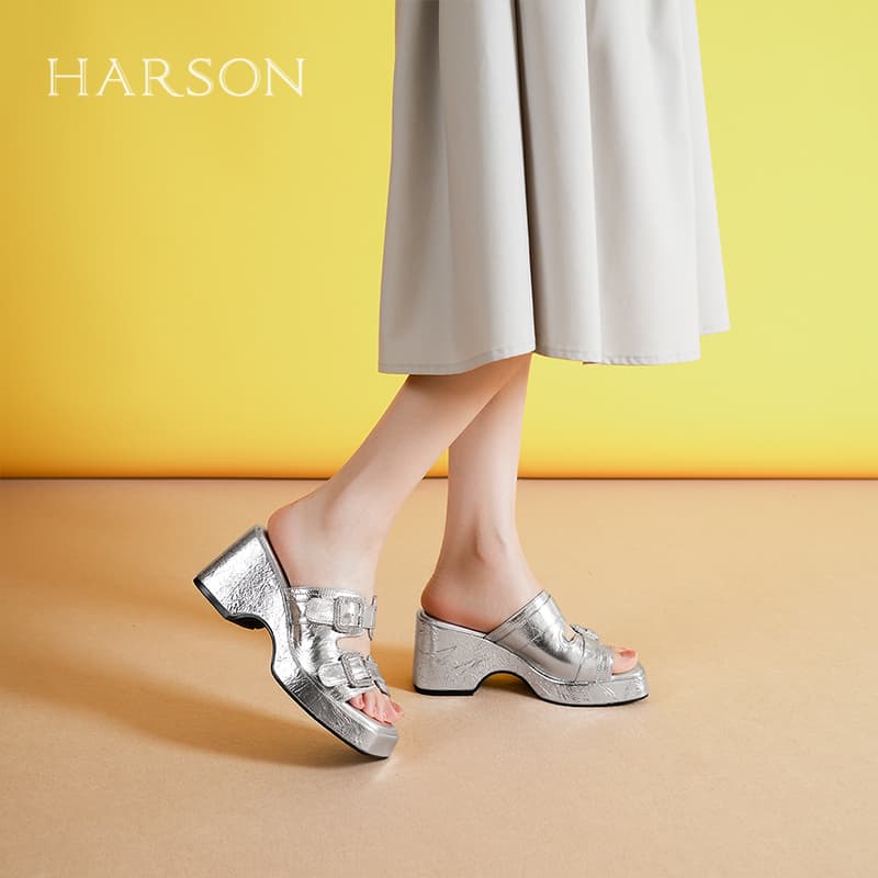Сандалии HARSON Антизапахивающие шлепанцы женские - изображение 17