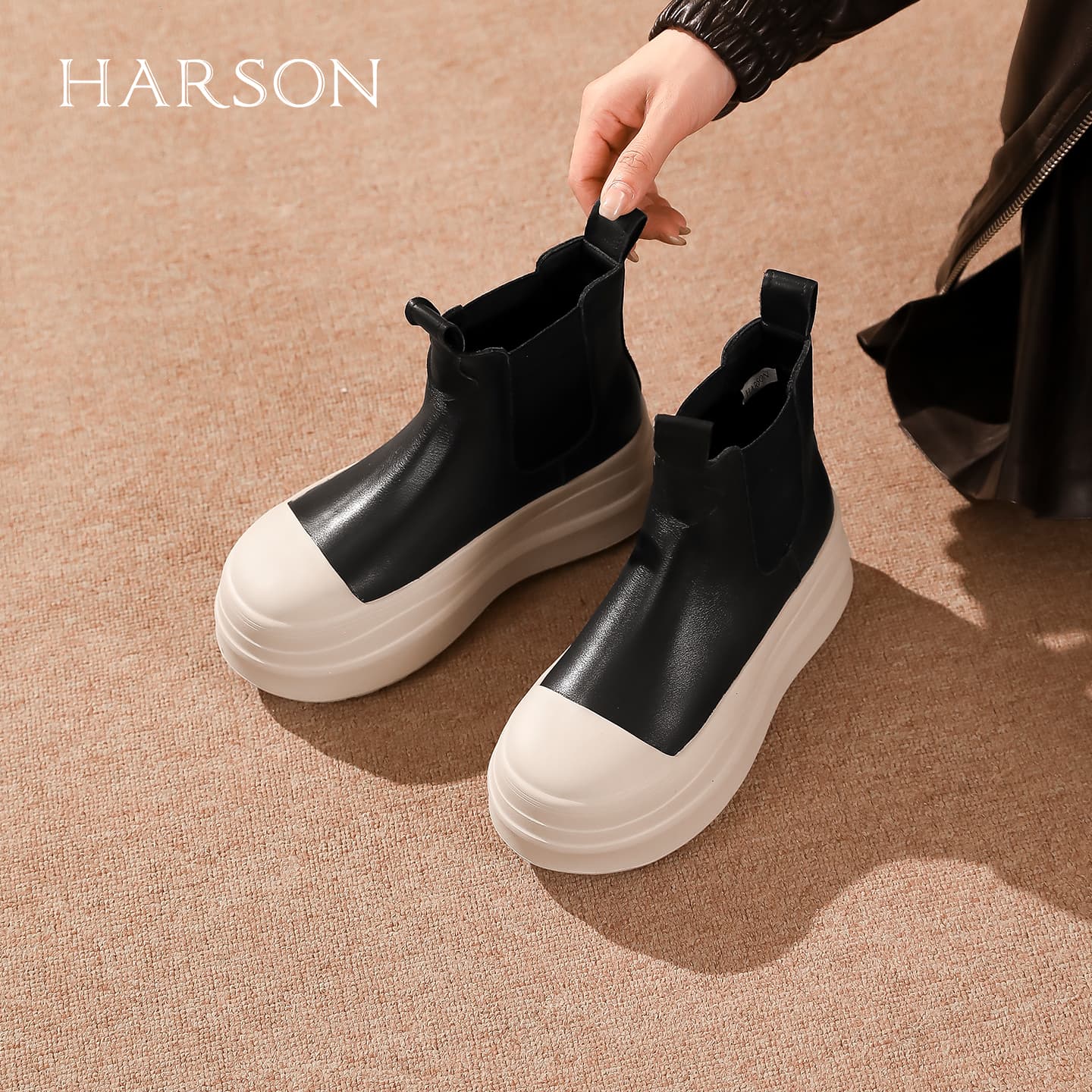 Ботинки HARSON 11,5cm Мартин Ботинки Женские - изображение 4