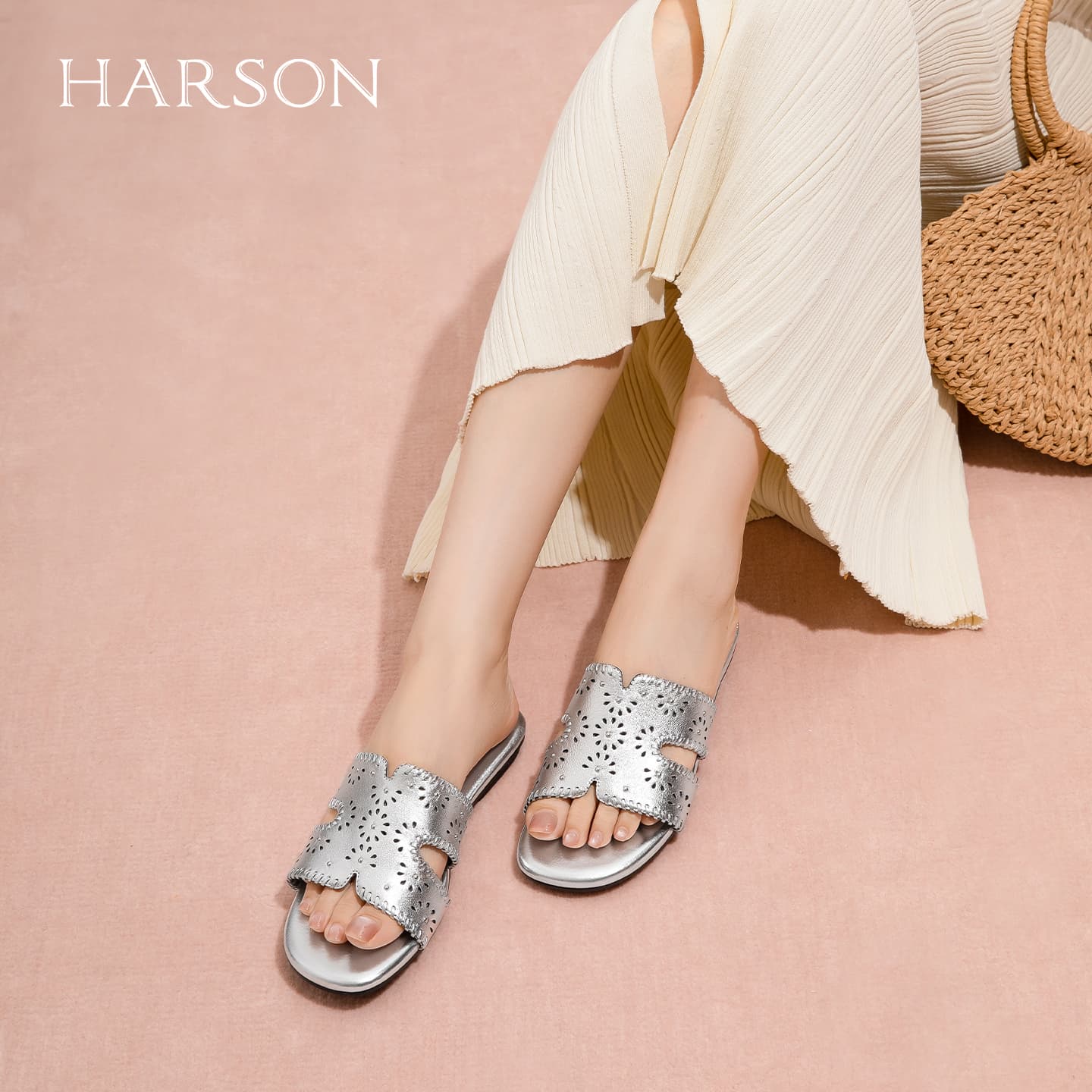 Сандалии HARSON Шлепанцы Женские - изображение 5
