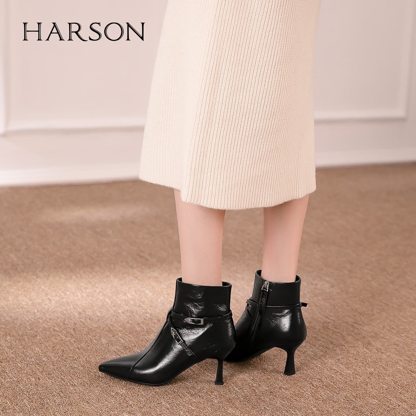 Сапоги HARSON Женские ботильоны - изображение 6