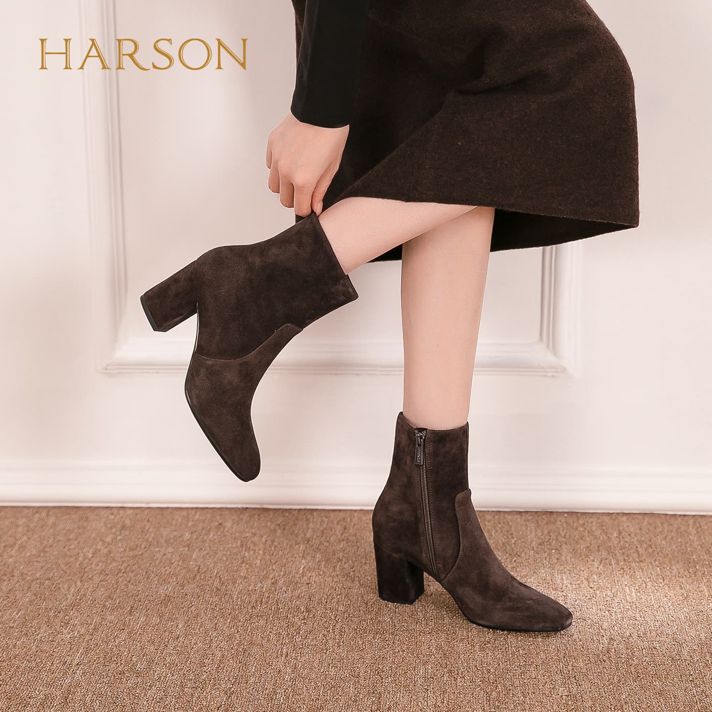 Сапоги HARSON Женские ботильоны - изображение 5