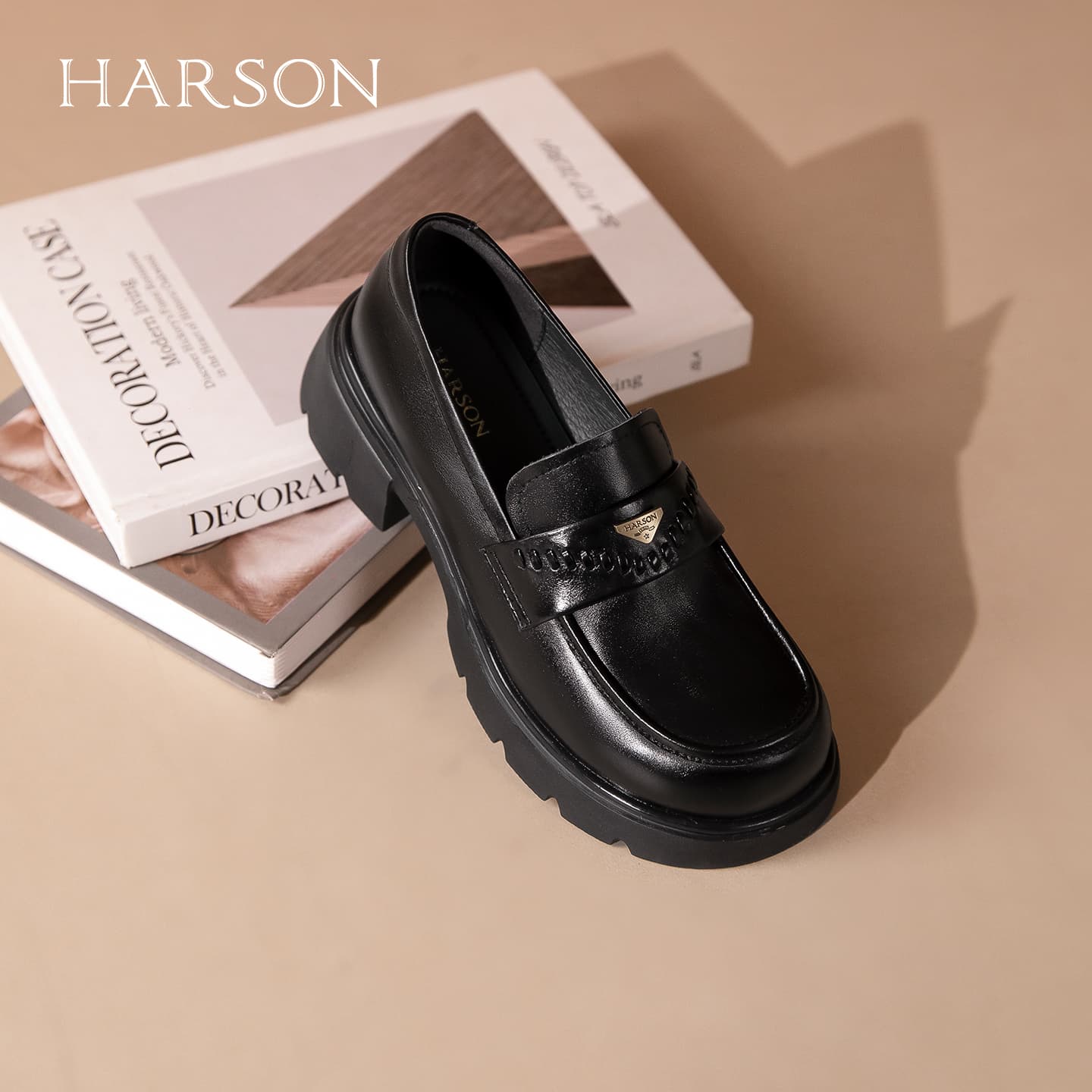 Лоферы HARSON Лоферы Черные Женские - изображение 7