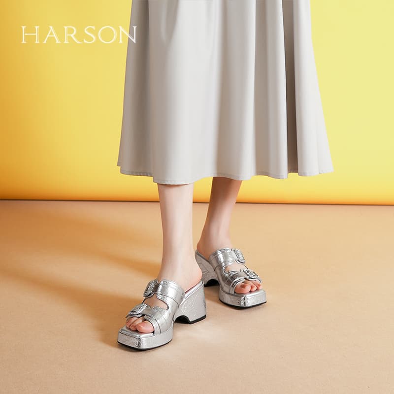 Сандалии HARSON Антизапахивающие шлепанцы женские - изображение 18