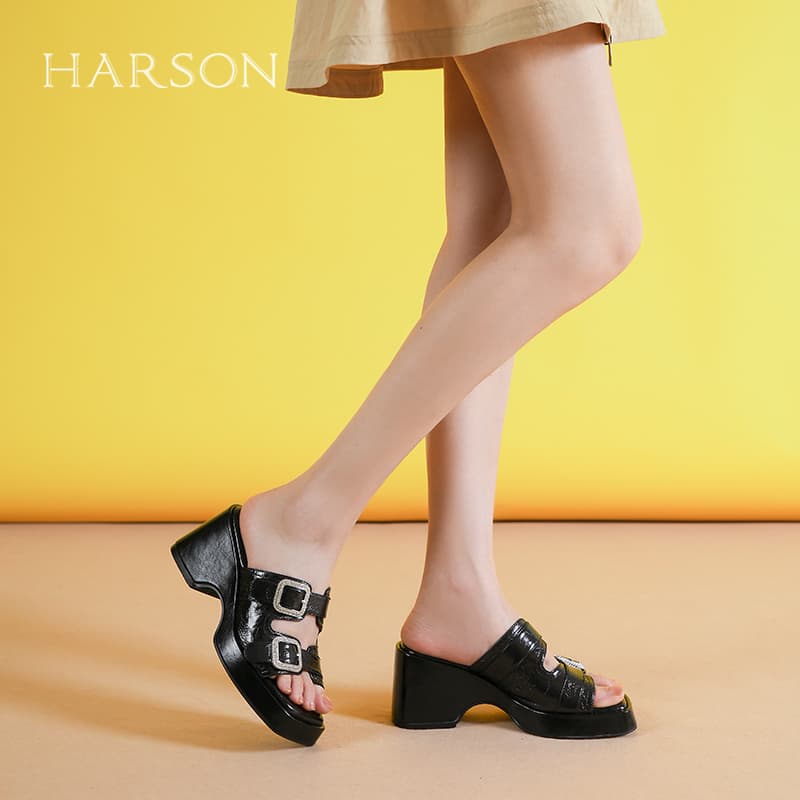 Сандалии HARSON Антизапахивающие шлепанцы женские - изображение 11