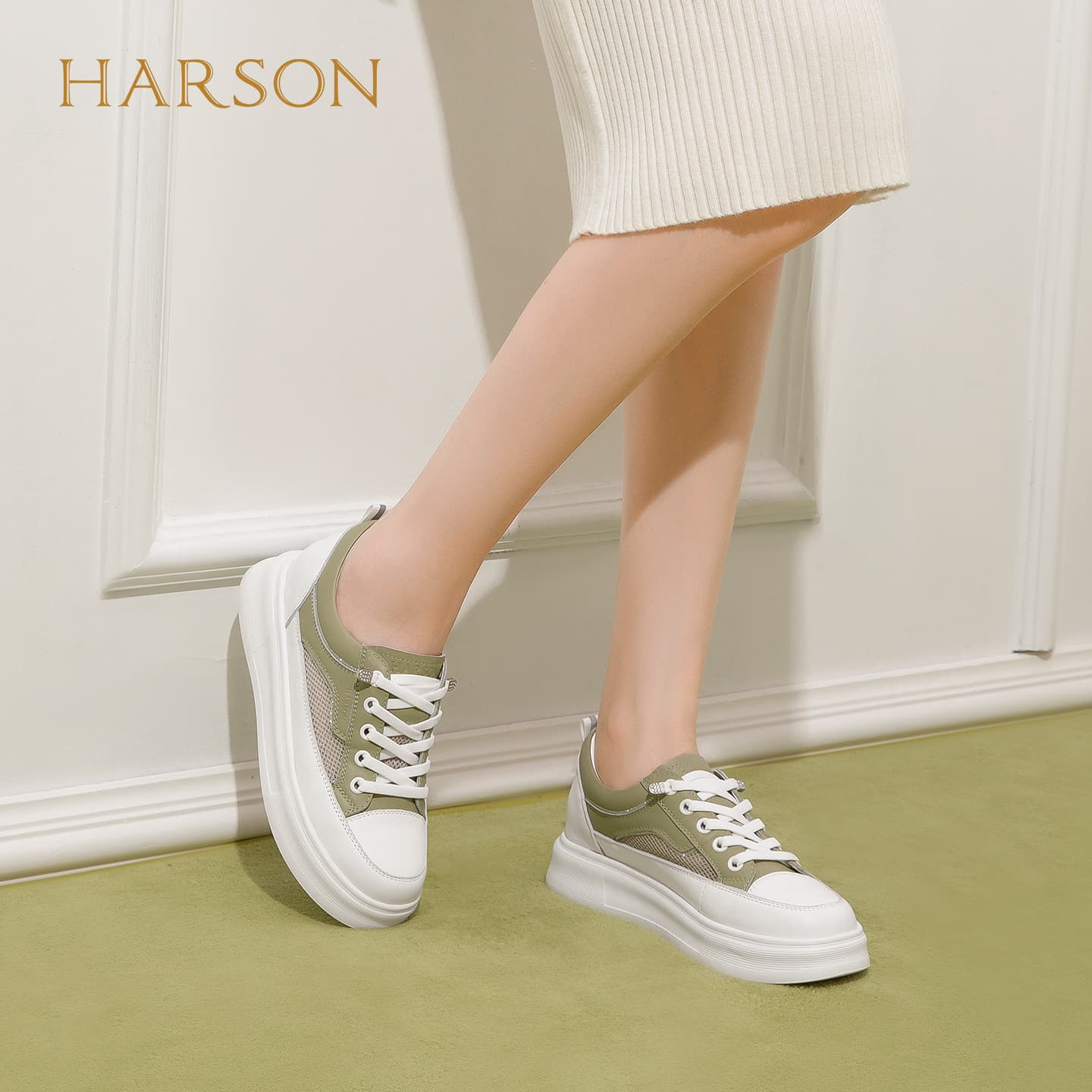 Кроссовки HARSON Кеды для скейтбординга Low Топ Женские - изображение 6