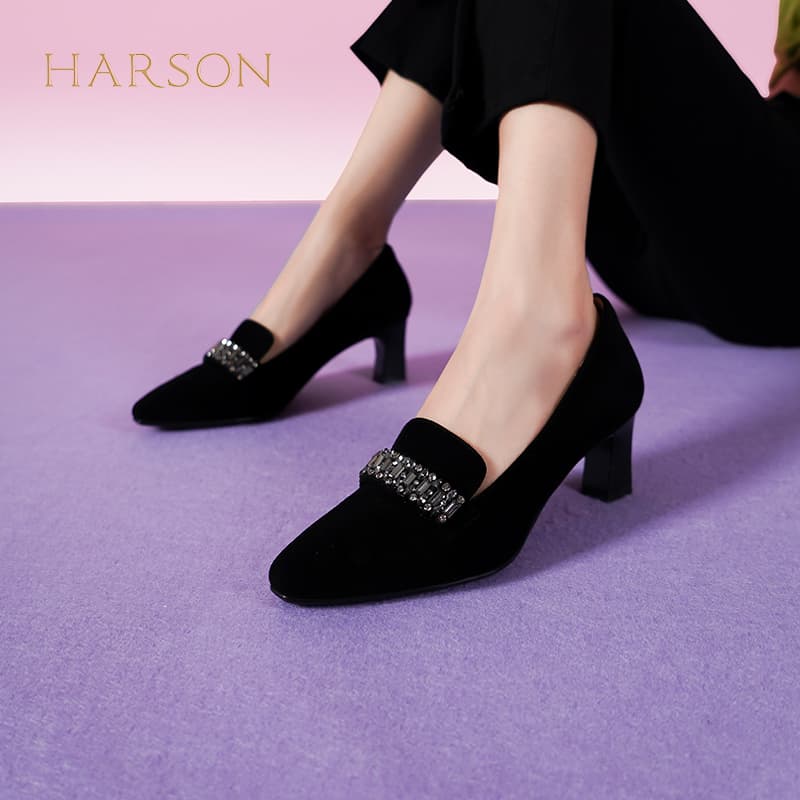 Лоферы HARSON Лоферы Black Women's - изображение 4