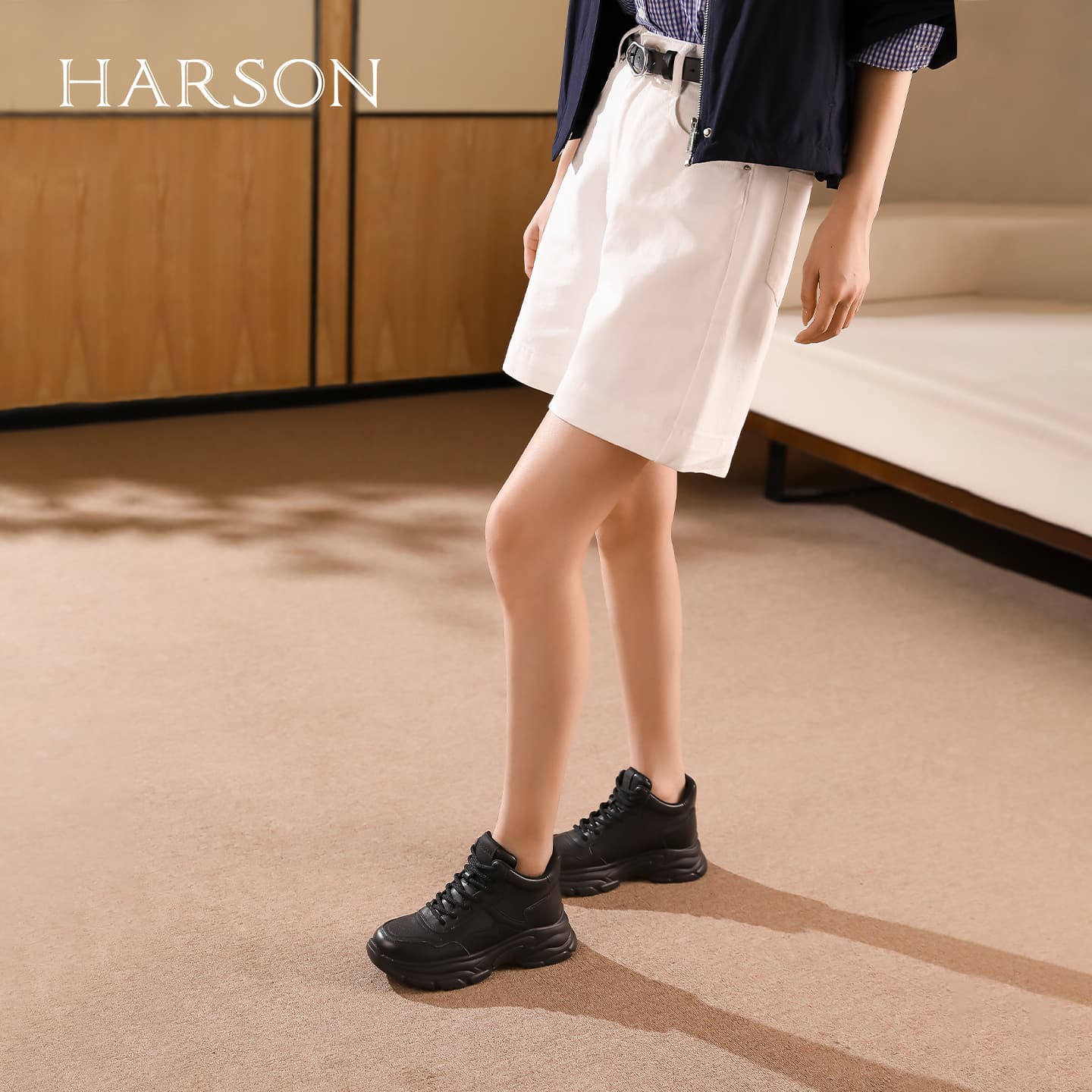 Кроссовки HARSON Амортизация MID Топ Массивные кроссовки Женские - изображение 6