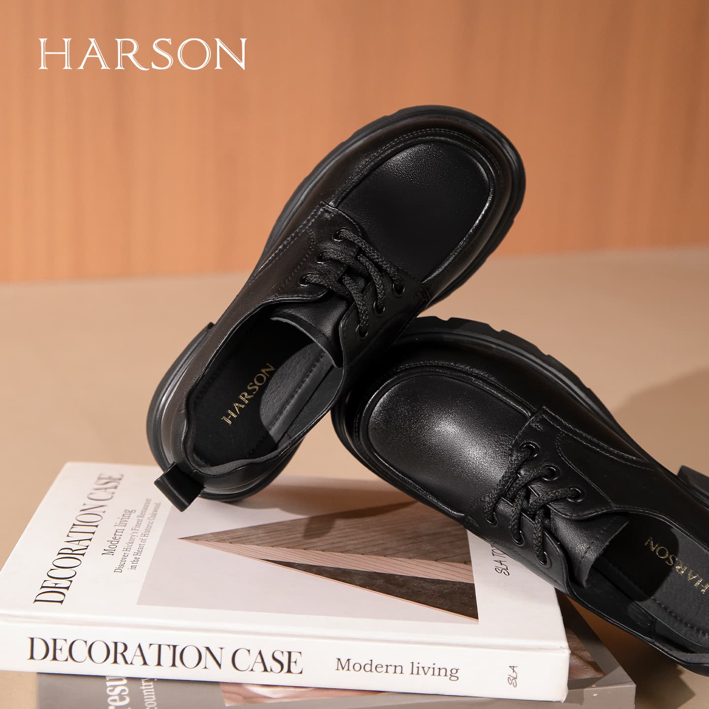 Лоферы HARSON Лоферы Черные Женские - изображение 7