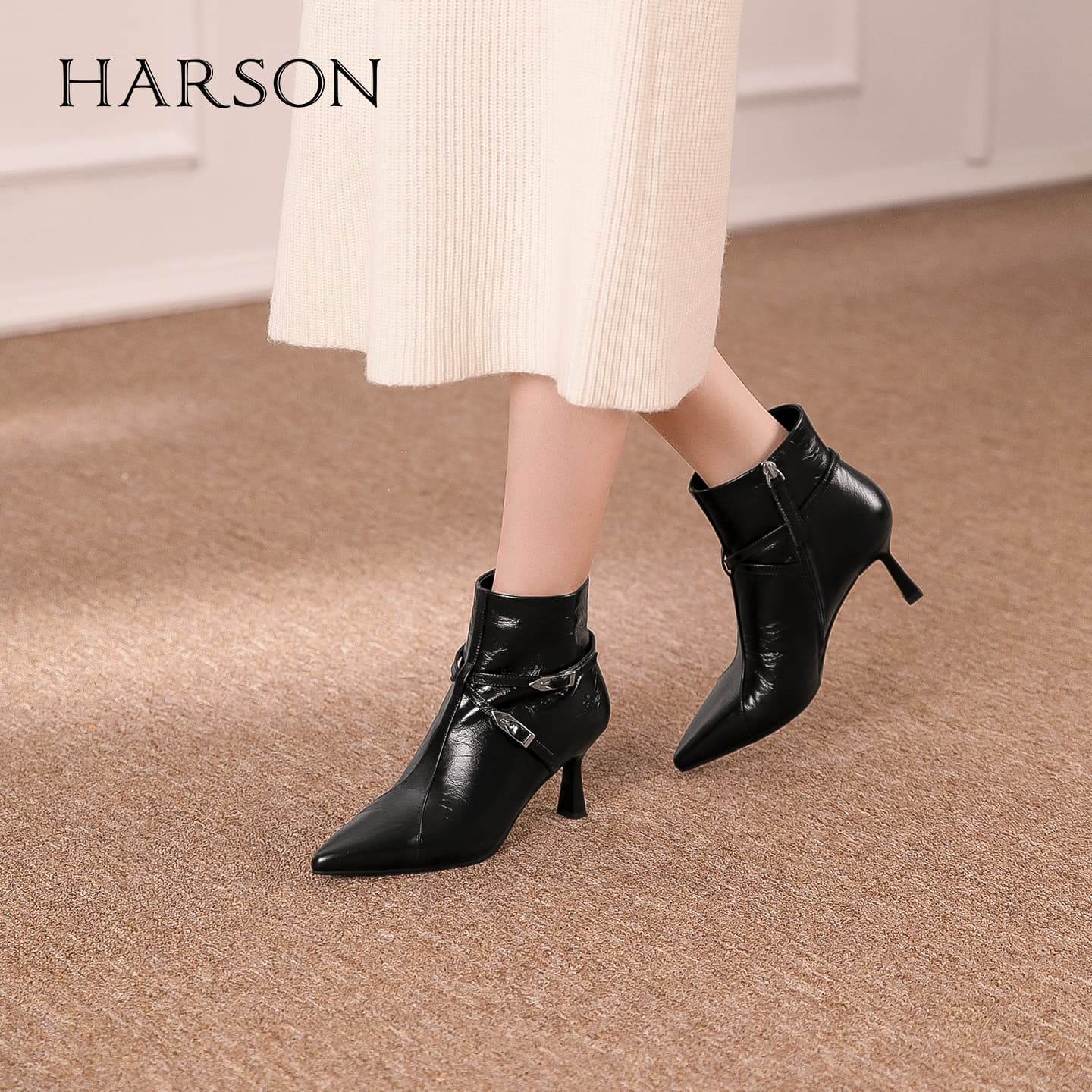 Сапоги HARSON Женские ботильоны - изображение 5
