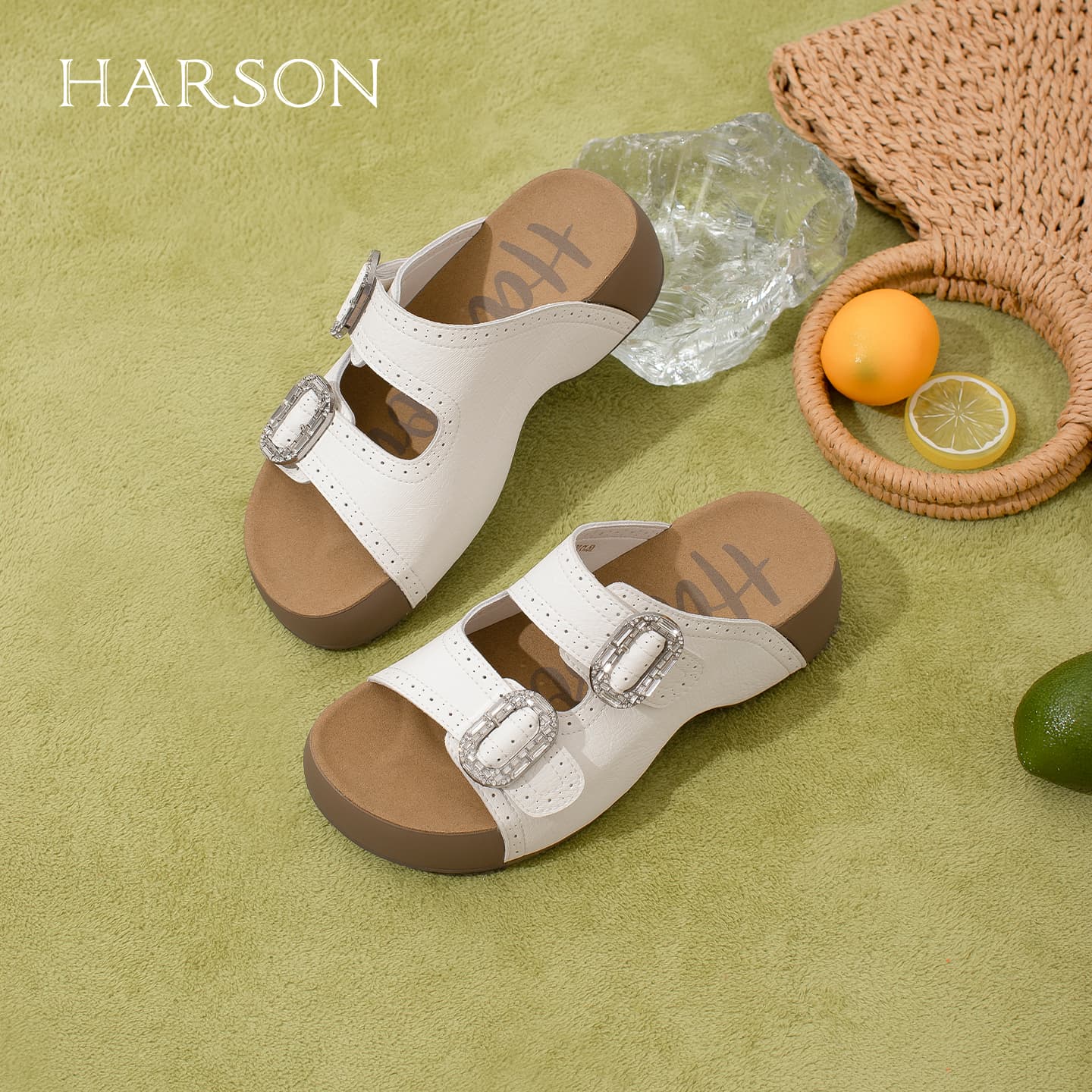 Сандалии HARSON Шлепанцы Женские - изображение 7