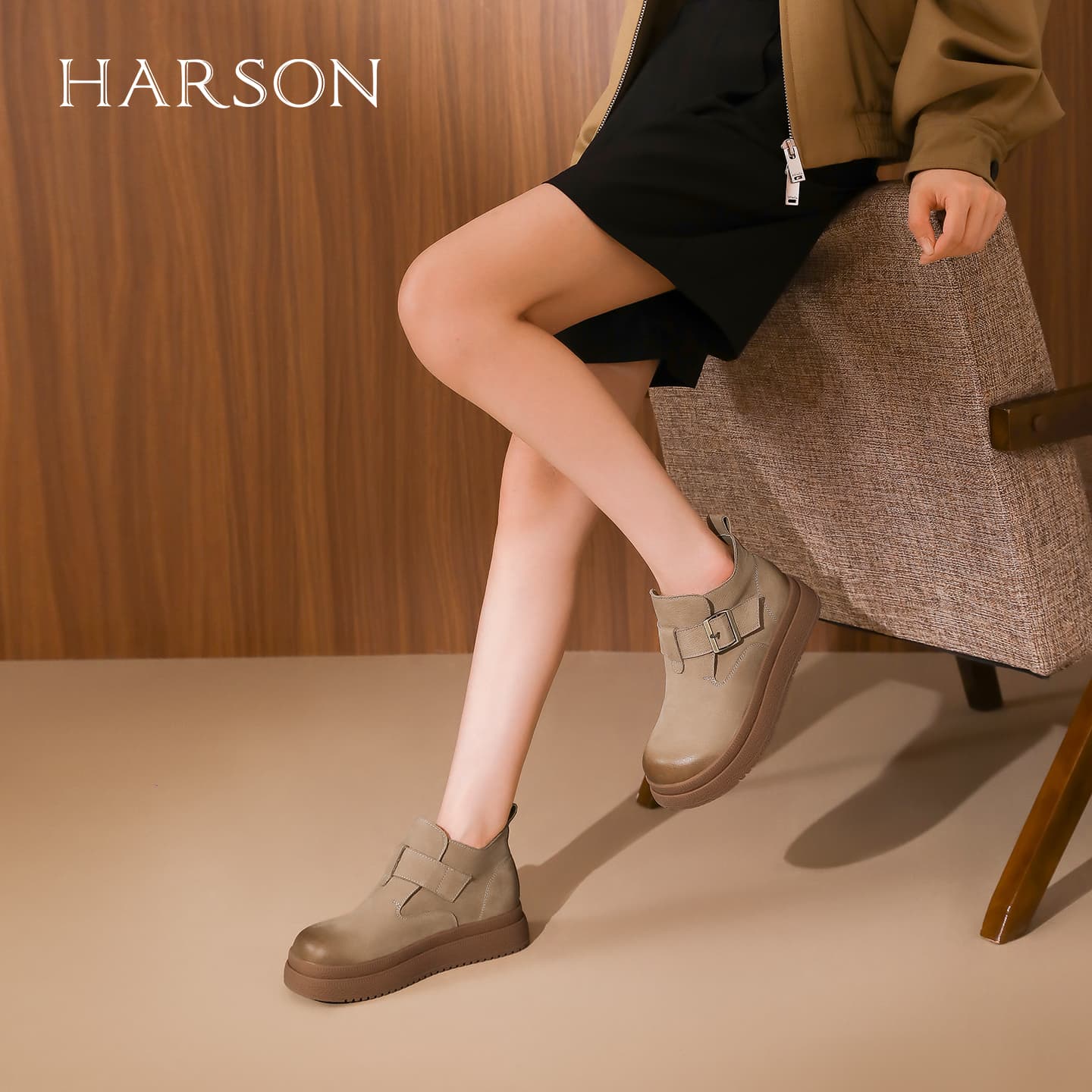 Сапоги HARSON Женские ботильоны - изображение 5