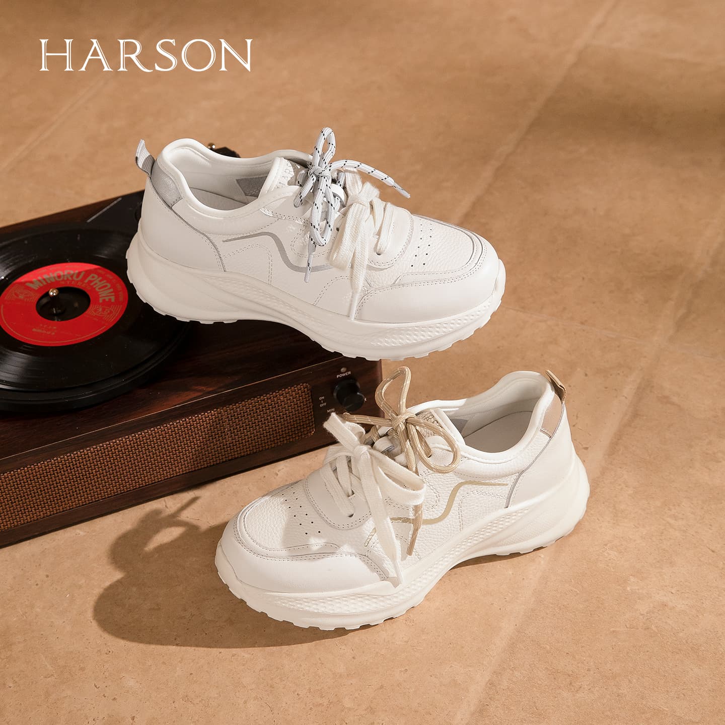 Кроссовки HARSON Chunky Sneakers Low Top Women's - изображение 7