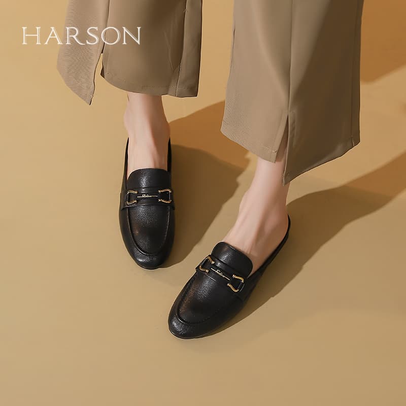 Сандалии HARSON Женские тапочки с закрытым носком - изображение 1