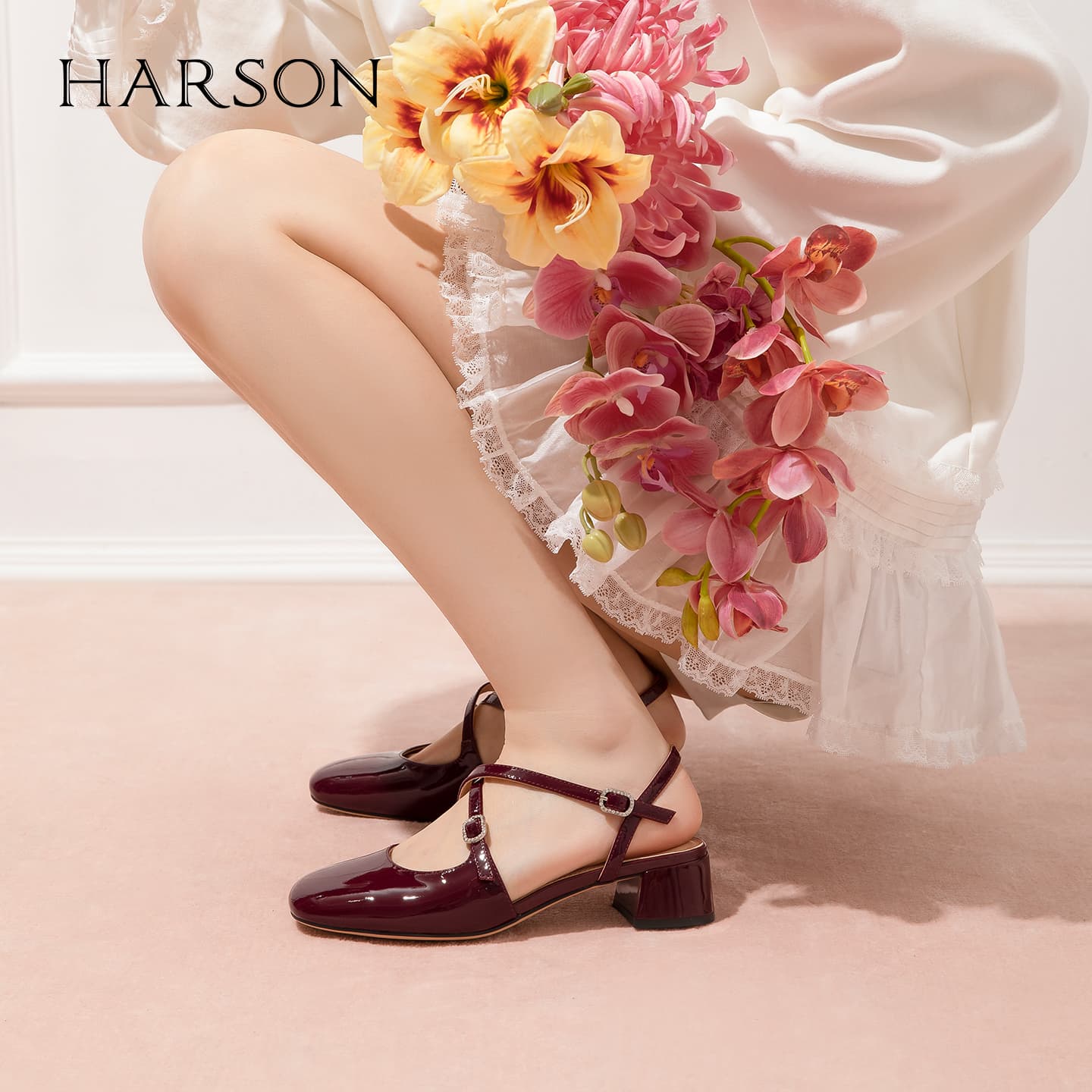 Шлёпанцы HARSON One Шнуровочные Сандалии Женские - изображение 5