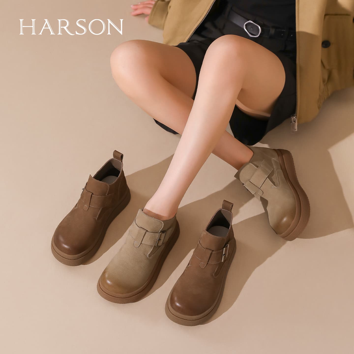 Сапоги HARSON Женские ботильоны - изображение 6