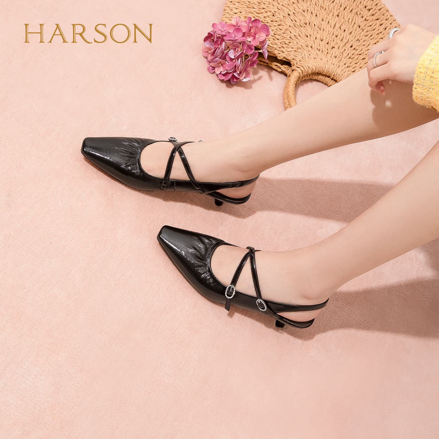 Шлёпанцы HARSON One Шнуровка Сандалии Женские - изображение 4