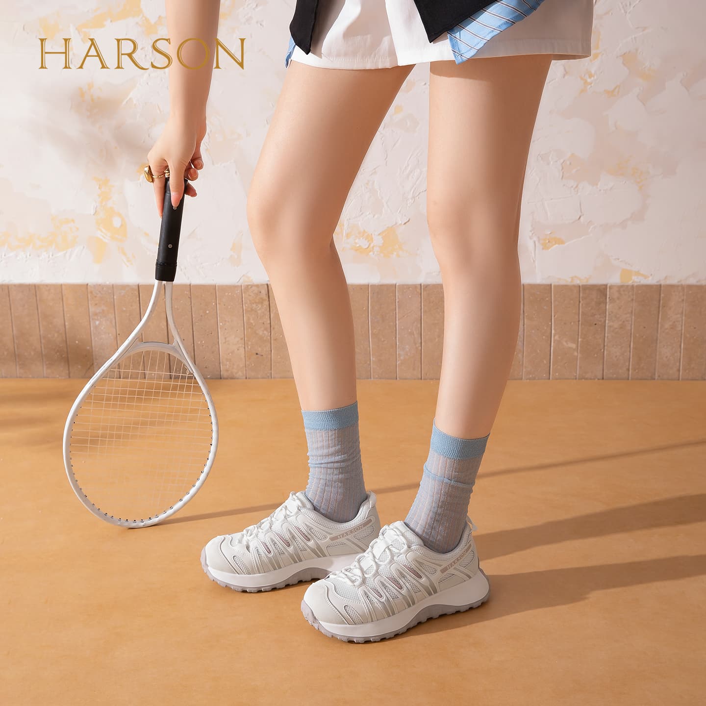 Кроссовки HARSON Массивные кроссовки Low Топ Женские - изображение 6