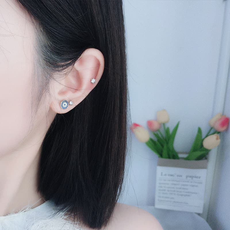 Серьги ins 925 - изображение 3