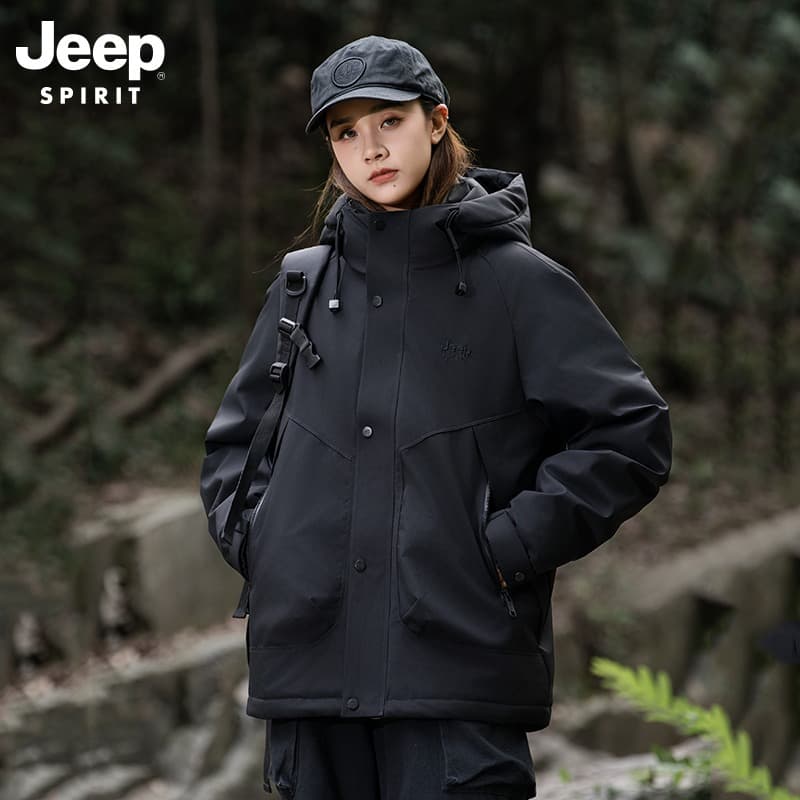 Зимняя куртка JEEP SPIRIT Мужские пуховики - изображение 4