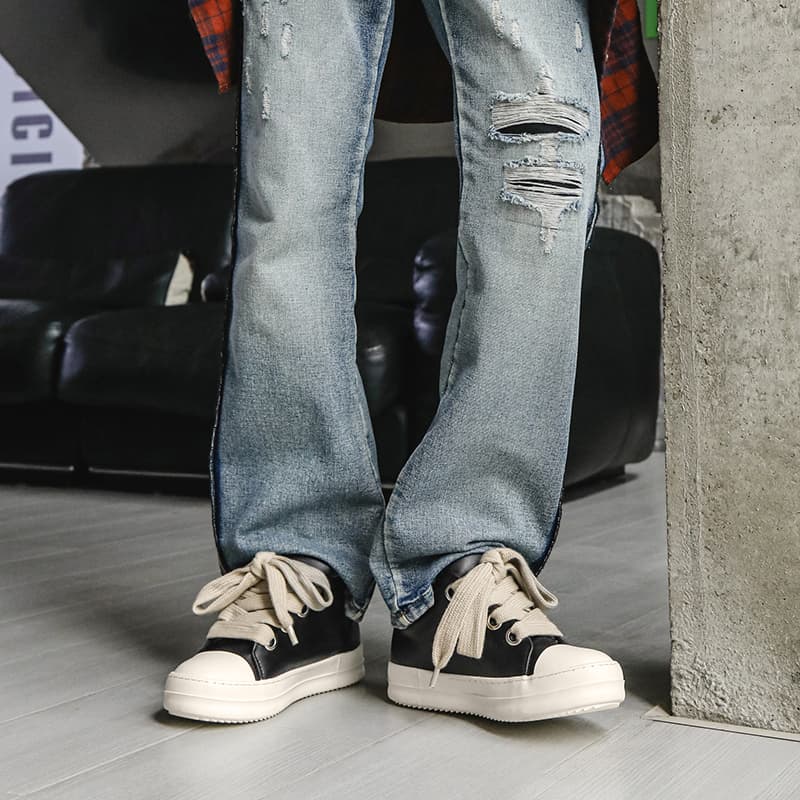 Кроссовки medd Low Top Sneakers Black - изображение 4